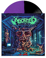 Aborted - Vault of Horrors LP Vinyl Record (Purple/Black Split Coloured Vinyl)