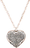 Twilight - Heart Quote Necklace