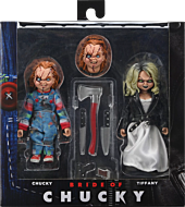 Bride of Chucky - Chucky and Tiffany Clothed 8" Action Figure 2-Pack