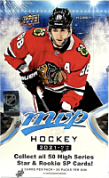 NHL Hockey - 2021/2022 Upper Deck MVP Hockey Trading Cards Hobby Box (Display of 20 Packs)