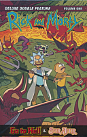 Rick and Morty - Deluxe Double Feature Volume 01 Hardcover Book