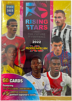 FIFA Football (Soccer) - 2022 FIFA 365 Panini Adrenalyn XL Rising Stars Trading Cards Box (65 Cards)