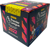 EPL Premier League Football (Soccer) - 2022 Panini Official Sticker Collection Box (Display of 50)