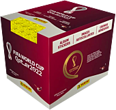 FIFA World Cup (Soccer) - 2022 FIFA World Cup Qatar Panini Soccer Sticker Collection Box (Display of 50)