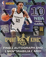 NBA Basketball - 2022/23 Panini Court Kings Basketball Trading Cards Hobby Box (Display of 1)