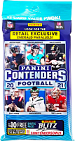 NFL Football - 2020/21 Panini Contenders Football Trading Cards Hobby Fat Pack (22 Cards)