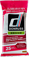 Soccer - 2021/22 Panini Donruss Road to Qatar Soccer Trading Cards Fat Pack (25 Cards)