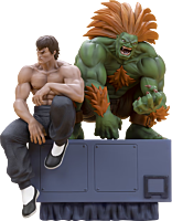 Street Fighter - Blanka & Fei Long 1/10th Scale Statue (Set of 2)