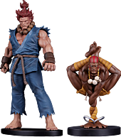 Street Fighter - Akuma & Dhalsim 1/10th Scale Statue (Set of 2)