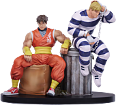 Street Fighter - Cody & Guy 1/10th Scale Statue