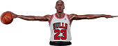 NBA Basketball - Michael Jordan (Wings) 1:1 Scale Life-Size Bust