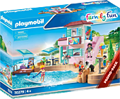 Playmobil: Family Fun - Waterfront Ice Cream Shop Playset (70279)