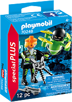Playmobil: Top Agents - Agent with Drone Playset (70248)