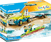 Playmobil: Family Fun - Beach Car with Canoe Playset (70436)