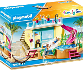 Playmobil: Family Fun - Bungalow with Pool Playset (70435)