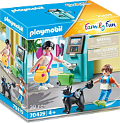Playmobil: Family Fun - Tourists with ATM Playset (70439)