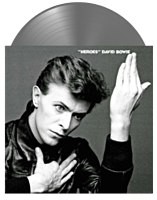 David Bowie - "Heroes" 45th Anniversary LP Vinyl Record (Grey Coloured Vinyl)
