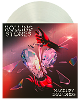 Rolling Stones - Hackney Diamonds LP Vinyl Record (Indie Exclusive Crystal Clear Vinyl)