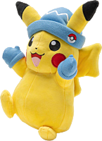 Pokemon - Pikachu with Blue Hat Seasonal 8” Plush