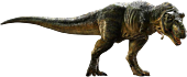 Jurassic Park III - Tyrannosaurus-Rex 1/38th Scale Statue