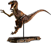 Jurassic Park - Velociraptor Jump 1/10th Scale Statue