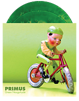 Primus - Green Naugahyde 10th Anniversary 2xLP Vinyl Record (Ghostly Green Coloured Vinyl)