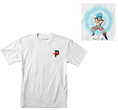 Dragon Ball Super - DBS x Primitive Energy White T-Shirt