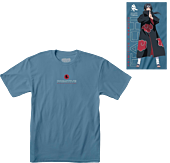 Naruto - Naruto x Primitive Itachi Slate T-Shirt