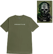 Call of Duty - Call of Duty x Primitive Ghost Military Green T-Shirt