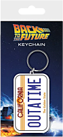 Back to the Future - Outatime Licence Plate Rubber Keychain