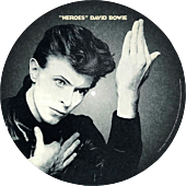 David Bowie - "Heroes" Vinyl Record Slipmat
