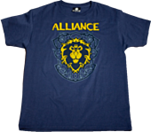 World of Warcraft - Alliance Crest Version 3 Male T-Shirt (2011)