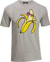 Kidrobot - T-Shirt Banana Peel Pewtr Male 1