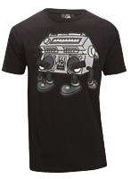 Kidrobot - T-Shirt Bent World Boombox Male Black 1