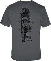 Gears Of War 3 - Born 2 Saw Pendulum Lancer Steel Male T-Shirt 1