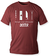 Dexter - Working Tools Red Male T-Shirt 1
