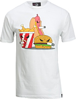 Kidrobot - T-Shirt Fast Food Mongers White Male 1