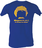 Magnum PI - Stache Male T-Shirt