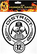 The Hunger Games - Laptop Decals District 12