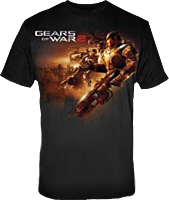 Gears of War 2 - Marching Male T-Shirt 1