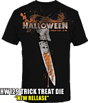Halloween - Trick Or Treat.. Or Die Black Male T-Shirt 1