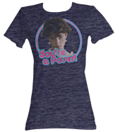 Sixteen Candles - You're A Poser Navy Heather Female T-Shirt