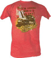 Smokey And The Bandit- BAR-B-Q YO ASS Male T-Shirt 1