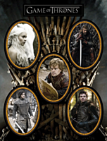 Game of Thrones - Character Magnet Sheet (Set of 5)