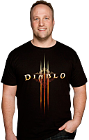 Diablo 3 - Logo Black Male T-Shirt (Regular)