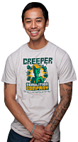 Minecraft - Creeper Demolition Co Silver Male T-Shirt