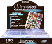 Ultra Pro - 9 Pocket Pages Card Album Sleeves (Box of 100)