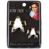 Star Trek: Voyager - Voyager Communicator Badge & Lapel Pin Set
