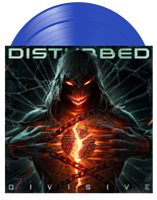Disturbed - Divisive LP Vinyl Record (Blue Coloured Vinyl)