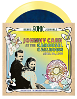 Johnny Cash - At the Carousel Ballroom April 24, 1968 Deluxe 2xLP Vinyl Record Box Set (Blue Clear Marbled & Yellow Clear Marbled Coloured Vinyl)
